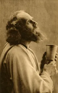 Jesu am Letzten Abendmahl, 1922. Schöpfer unbekannt
