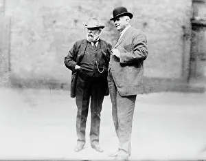 American Railway History Drucke: J.J. Hill & Carl Gray, between c1910 and c1915. Creator: Bain News Service