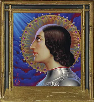 Allegory And Literature Art Drucke: Joan of Arc, 1930