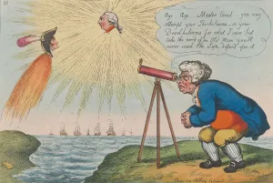 Natural Phenomena In Art Drucke: John Bull Making Observations on the Comet, November 10, 1807. November 10, 1807