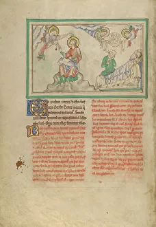 John befohl zu schreiben und die selig Verstorbenen; Dyson Perrins Apokalypse, um 1255-1260. Schöpfer: Unbekannt.