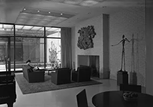 Johann D. Rockefeller III, Wohnstätte an der Straße East 52nd Street Nr. 252 in New Yorker Stadt (New York), im Jahr 1950 Erfinder: Gottscho-Schleisner GmbH