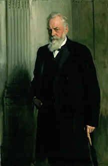 Drucke von John Fyfe, 1902. John Fyfe wurde 1830 in Goodhope, Bucksburn geboren. Er besaß Granitbrüche in Blackburn und Kemnay John Singer Sargent Drucke: John Fyfe, 1902. Künstler: John Singer Sargent