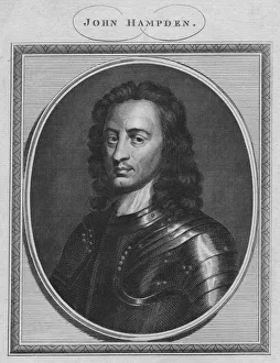 British Statesman History Drucke: John Hampden, 1785. Creator: Unknown