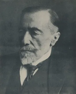 English Literature Author Drucke: Joseph Conrad, c1923, (c1950). Creator: T. & R. Annan & Sons