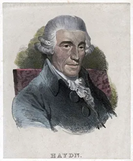 Drucke von Joseph Haydn war österreichischer Komponist Joseph Haydn Drucke: Josef Haydn, österreichischer Komponist