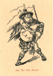 John Leech Illustrations Drucke: Joy for the Union, 1897. Creator: John Leech