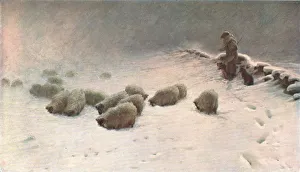 Ein leerer Winters Tag , ca 1883, (ca 1902). Schöpfer unbekannt