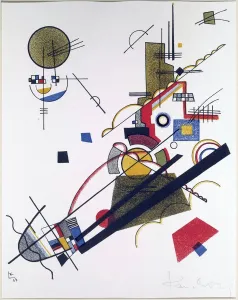 Russian Abstract Expressionism Drucke: Joyous Ascent, 1923