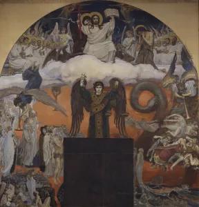 Die letzte Gerichtsbarkeit, 1885-1896. Künstler: Vasnetsov, Wiktor Michailowitsch (1848 - 1926)
