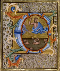 Drucke von Letzter Gerichtstag im Anfang B, um 1406/07 Malerei Drucke: Letzter Gerichtstag im Initialen C, um 1406/07 von Lorenzo Monaco