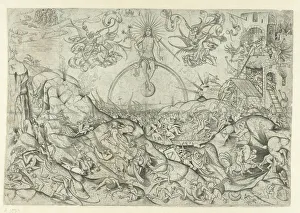 Rijksmuseum Amsterdam Drucke: The Last Judgment, Late 15th cen