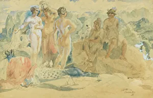 Die Entscheidung von Paris, 1872. Schöpfer: Holger Roed