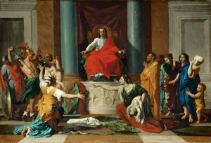 Motherly Love In Art Drucke: The Judgment of Solomon, 1649