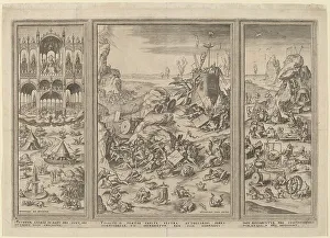 Netherlandish Art Drucke: The Last Judgment Triptych. Creator: Unknown