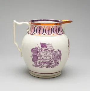 Native American Heritage Art Drucke: Jug, c. 1800. Creator: Unknown