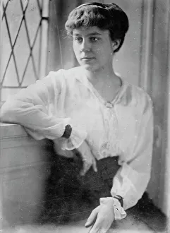 Julia Littell (Frau von Alex Patch), zwischen 1910 und 1920. Ersteller: Bain News Service