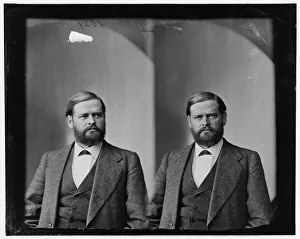 Julius Caesar Burrows aus Michigan, 1865-1880. Schöpfer unbekannt