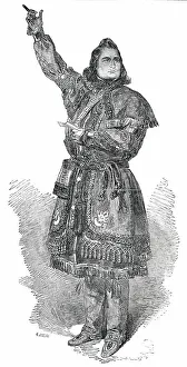 Kah-Ge-Ga-Ga-Bowh, der Ojibbeway-Häuptling...Drury-Lane Theatre, 1850. Künstler: Unbekannt.