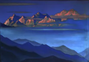 Nicholas Roerich Painting Drucke: Kangchenjunga, 1944