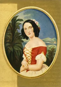 World History Figures Drucke: Karoline Stelzner, (1933). Creator: Unknown