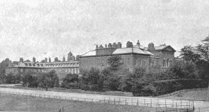 Schloss Drucke: Kensington Palace um die Zeit von Victoria, (1901). Künstler: Unbekannt.