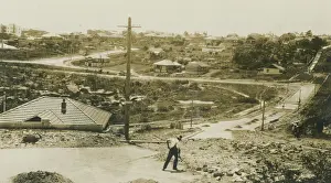 Black And White Photography Australia Drucke: Killarney Estate development, c1920s. Creator: Unknown