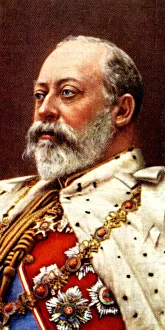Prince Of Wales Image Drucke: King Edward VII