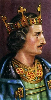 King Of England Portrait Drucke: King Henry I