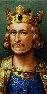 King Of England Portrait Drucke: King John