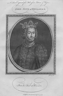 British Royal Heritage Images Drucke: King John, 1787