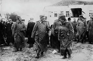 König Serbien in Uskub, zwischen 1910 und 1915. Ersteller: Bain News Service