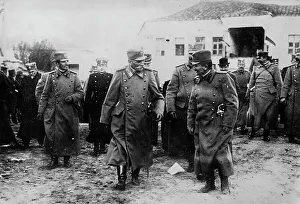 König Serbien in Uskub, zwischen 1910 und 1915. Ersteller: Bain News Service