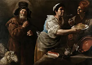 Kücheninterieur, 1645 - 1650. Schöpfer : Fracanzano, Cesare (1605 - 1651)