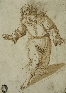 Swedish Heritage Images Drucke: Kneeling monk?. Creator: Unknown