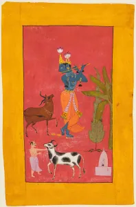Krishna Fluting, um 1675-1700. Schöpfer unbekannt