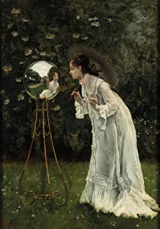 Die silberne Kugel / Erfinder: Stevens, Alfred (1823-1906)