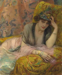 Die Tänzerin. Schöpfer: Rochegrosse, Georges Antoine (1859-1938)