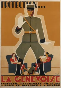 Italian Advertising Posters Drucke: La Genevoise
