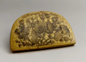 Lacquer Mirror Case, Iran, dated A. H. 1295 / A. D. 1878. Creator: Fathallah Shirazi