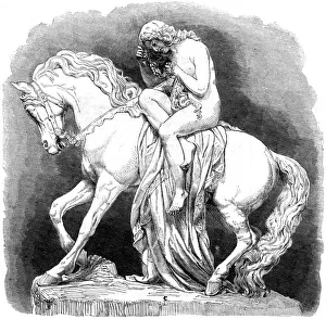 Coventry Drucke: Lady Godiva aus dem Jahr 1861