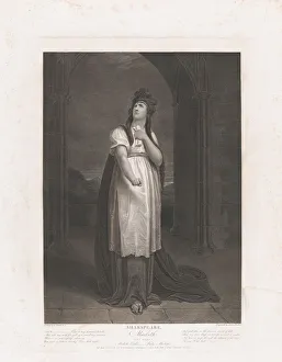 Herzogin von Macbett (Shakespeares Macbetts Akt I Szene V), erstmals veröffentlicht im Jahr 1800; neu aufgelegt im Jahr 1852. Ersteller: James Parker