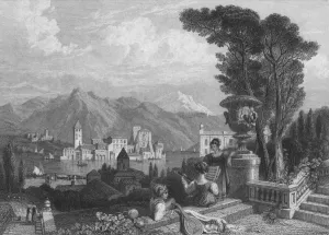 Bergsee von Como, 1848/50