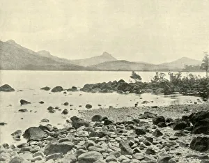 Federated Australia History Drucke: At Lake St. Clair, 1901. Creator: Unknown