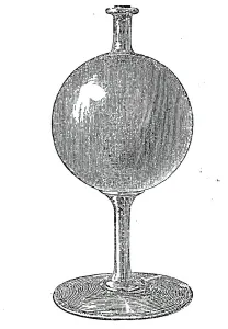 Black And White Photography Equipment Drucke: Lamp, 1844. Creator: Unknown