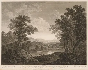 Landchaftsbildwerk des Künstlers William Woollett (Britisch, 1735-1785)