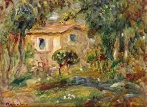 Drucke von Landschaft. Le Cannet, 1902 Pierre-Auguste Renoir Drucke: Landschaft. Le Cannet, 1902. Künstler: Pierre-Auguste Renoir