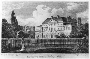 Robert Adam Designs Drucke: Lansdowne House, Berkeley Square, London, c19th century (1907). Artist: Sparrow