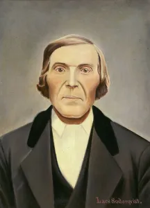 Historical Portrait Drawing Drucke: Lars Soderquist, c. 1939. Creator: Orrie McCombs