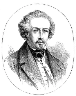 Ary Scheffer Artist Drucke: The Late Ary Scheffer, 1858. Creator: Unknown